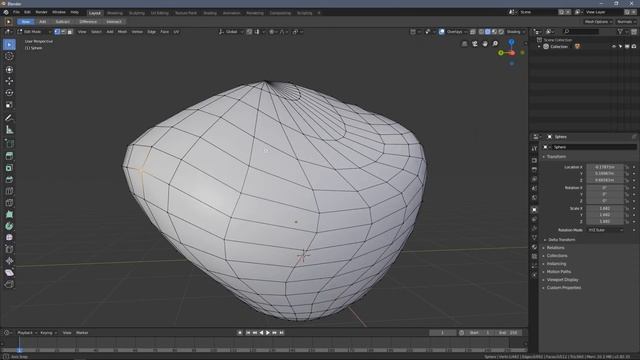 Blender 2.8 Beginner Tutorial PART 11: Edit Mode Essentials смотреть онлайн
