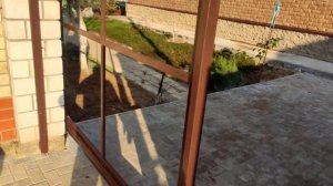 ОТКАТНЫЕ ВОРОТА своими силами, наполнение сайдинг!