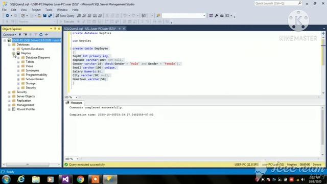 SQL Server Tutorial For Beginners Session - 1 смотреть онлайн