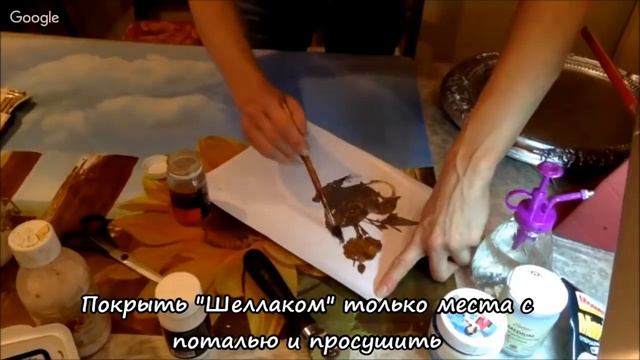 Многоцветное поталевое вживление. Университет Декупажа. Татьяна Новичкова смотреть онлайн