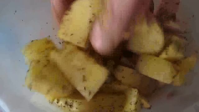 Картошка по-деревенски.Картошка с хрустящей корочкой. Супер рецепт. смотреть онлайн