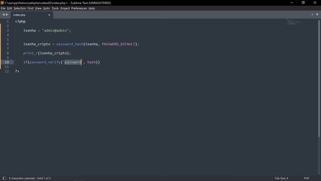 Criptografia de Senhas PHP - password_hash смотреть онлайн
