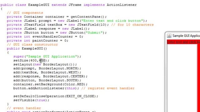 Java Part2-1 GUI Zoomed смотреть онлайн