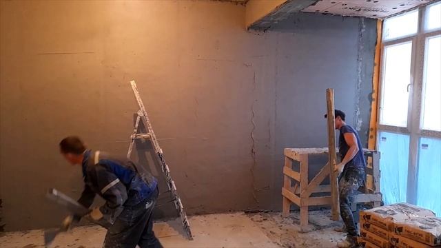 Штукатурка толстых слоев с накрывкой смотреть онлайн