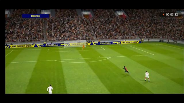 Схема 5-3-2 gameplay ⚽ eFootball 2023 PES mobile смотреть онлайн