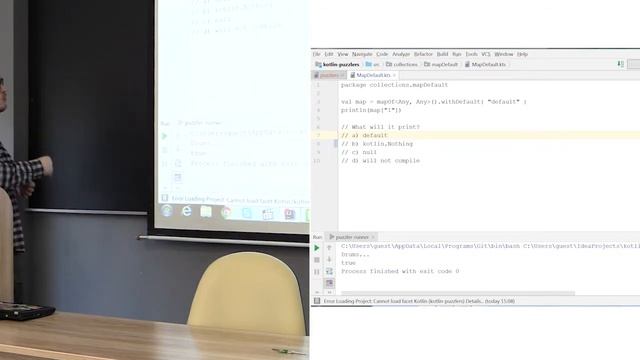 Лекция 10. Kotlin puzzlers (Программирование на Kotlin) смотреть онлайн