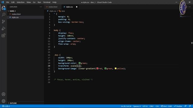 Frontend. 13-dars. Animation va transform IT HTML CSS JS смотреть онлайн