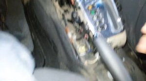 Toyota Corolla 120. Как подтянуть рукоятку ручника. Лампа подсветки селектора.