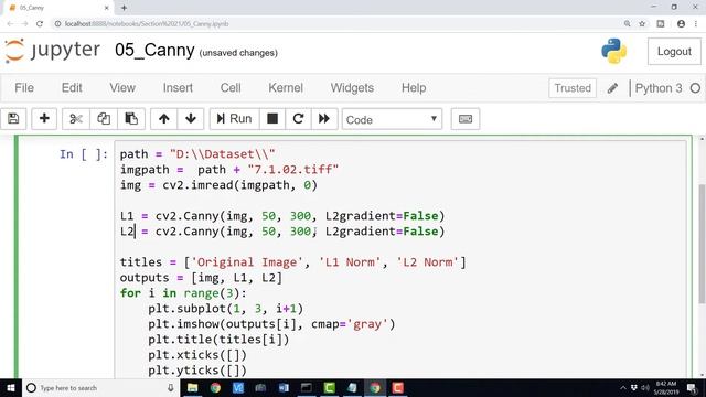 EP033 - Python OpenCV - Canny Edge Detection смотреть онлайн