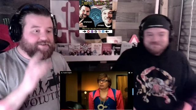 ARE WE 6's & 7's?! Americans Review "Austin Powers - English English" смотреть онлайн