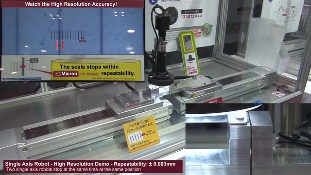 Single Axis Robot High-Speed and High-Precision Repeatability of ± 0.003mm Demo 00028 29 30 смотреть онлайн