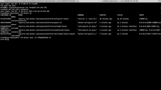 Onesait Platform - How to execute onesait Cloud Platform with Docker and docker-compose смотреть онлайн
