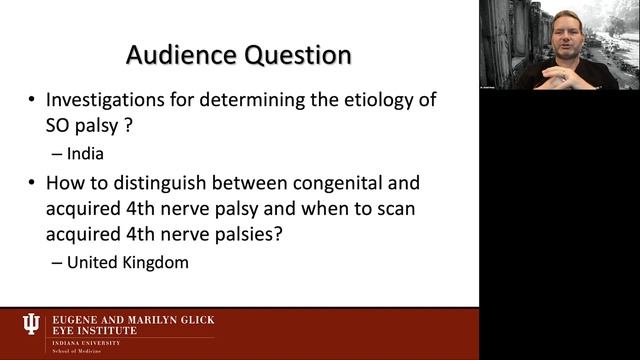 Lecture: Evaluation and Surgical Management of Superior Oblique Palsy: 2020 Update & Case Discussio смотреть онлайн