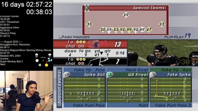 Beating Every GameCube Game | Let's Play Madden NFL 2003 смотреть онлайн
