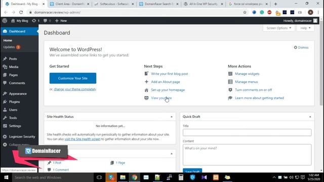 How to install wordpress in cPanel step by step 2023|WordPress Installtion : DomainRacer смотреть онлайн