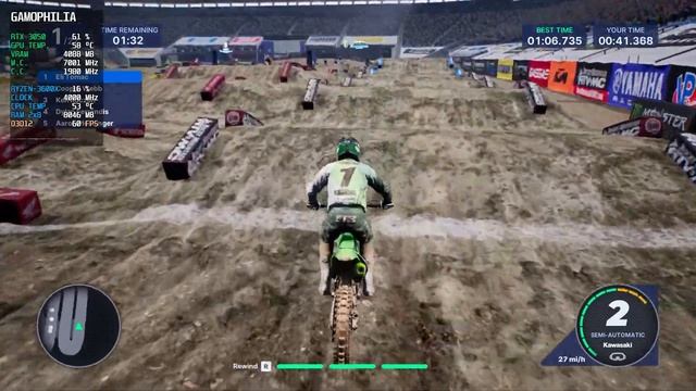 Monster Energy Supercross 5 : Official Videogame | RTX 3050 8GB - Gameplay смотреть онлайн