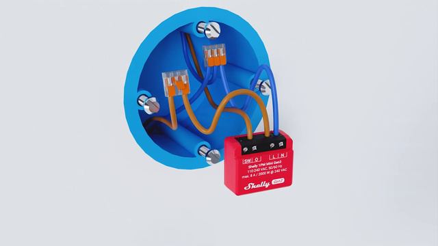 Shelly 1PM Mini Gen3 - Installation video смотреть онлайн