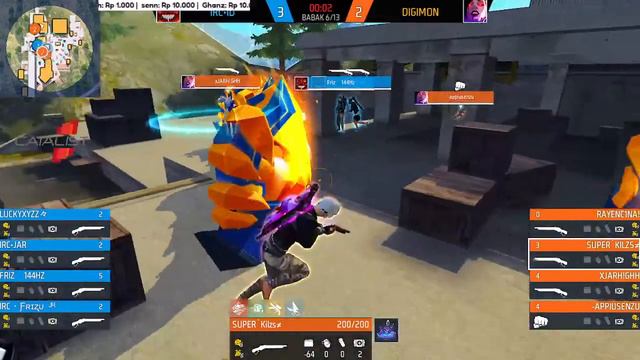 FINAL CLASH SQUAD FREE FIRE 4 VS 4 22.00 23/02/2024 смотреть онлайн