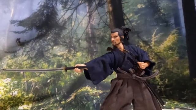 Miyamoto Musashi Figure Slice - Stop Motion Very Short смотреть онлайн