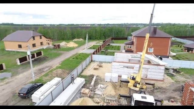 Строительство одноэтажного дома из керамического блока смотреть онлайн