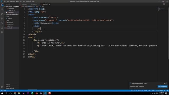 CSSP1 #7 Container Utility Class (HTML & CSS Tutorial In Hindi 85) смотреть онлайн