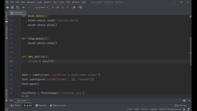 Mp3 Player in Tkinter - Part 6 - Adding a volume scale смотреть онлайн