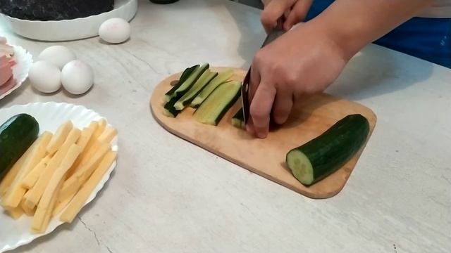 Кимбап / Кимпаб / Роллы по корейски / Kimbap / Kimpab /Rolls in korean смотреть онлайн