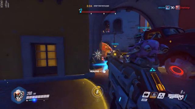 Overwatch GTX 960M Frame Rate Test (Ultra) смотреть онлайн