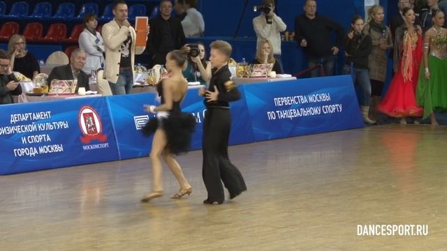 Громогласов Николай - Лесникова Юлия, F Cha Cha Cha смотреть онлайн