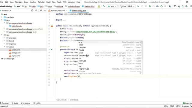 My Online Radio App In Android Studio | Coders Hub смотреть онлайн
