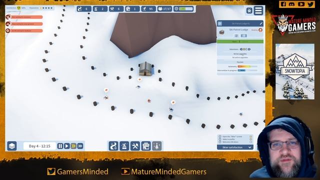 Snowtopia: Ski Resort Tycoon - First Look смотреть онлайн