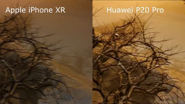 Huawei P20 Pro Vs. Iphone XR Video And Photo Comparision - Camera Test