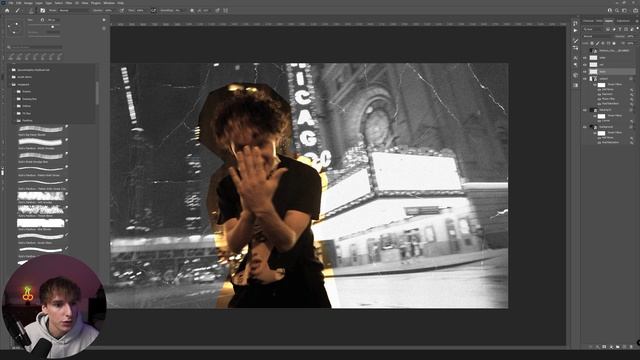 MUSIC VIDEO DRAWING ANIMATION EFFECT [Photoshop/PR]