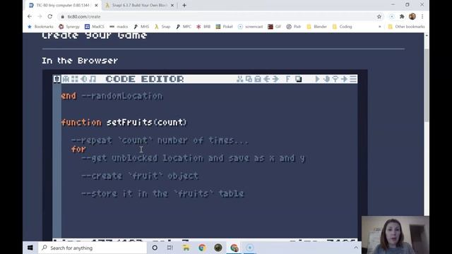 TIC-80 Platformer Lesson 10: adding "coins" смотреть онлайн