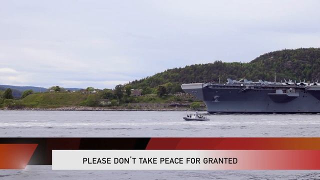 USS Gerald R. Ford & Blücher Oscarsborg Fortress - 4K - Olaf Rudolfsen 2023 смотреть онлайн