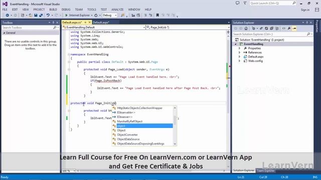 How To Add Events With Custom Arguments To ASP.NET? - Free On LearnVern смотреть онлайн