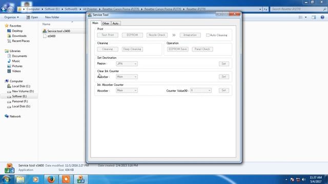 Cara reset printer canon ip2770 error 5B00 ink absorber is full canon ip2770. 100% Work! смотреть онлайн