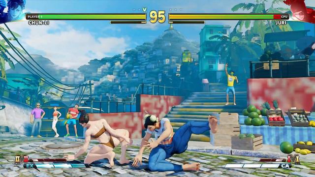 Chun Li vs Juri Costume Mods Street Fighter V PC смотреть онлайн