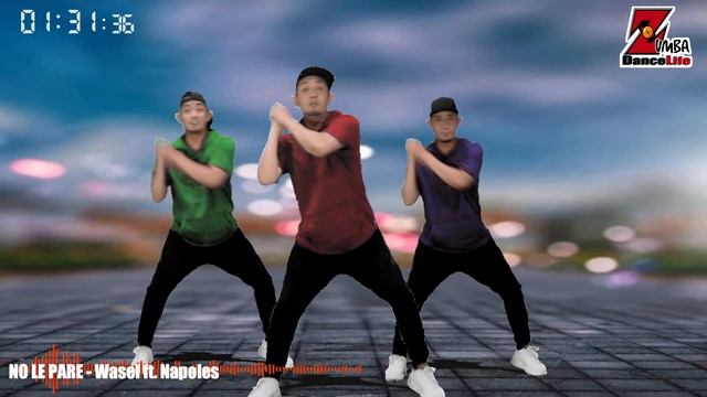 NO LE PARE - Wasel ft. Napoles | Zumba | dance workout | dance fitness | Coach tOLits смотреть онлайн