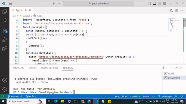 Pagination in ReactJS | How to Build a Custom Pagination Component in Reactjs | useState | useEffec смотреть онлайн