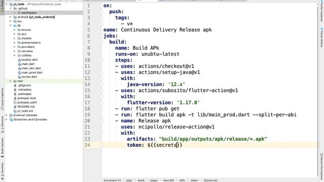 Github Actions with Flutter смотреть онлайн