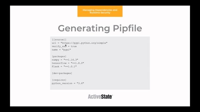 ActiveState Platform - Virtualenv vs Pipenv смотреть онлайн