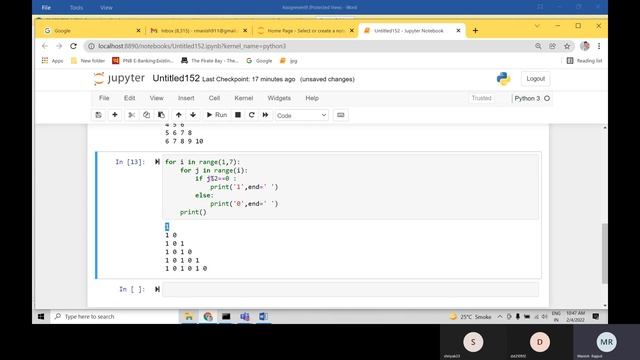How do you make a number pyramid in Python | Number pattern programs in Python смотреть онлайн