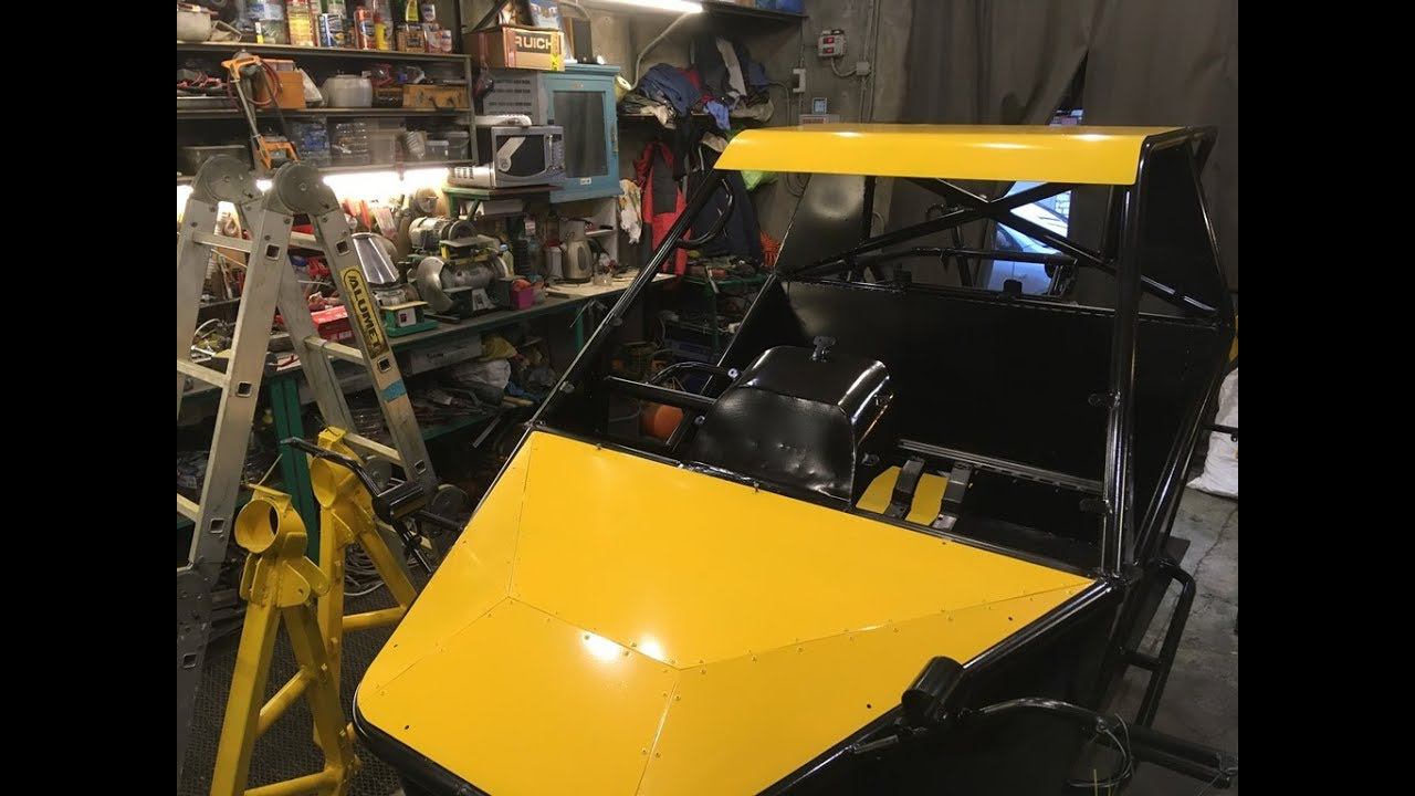 Багги БЕРКУТ.  Покраска.