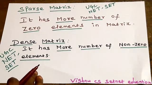 Data Structures | Sparse Matrix | Dense Matrix | UGC NET Solved Problem | UGC NET CS | PG TRB CS |C смотреть онлайн