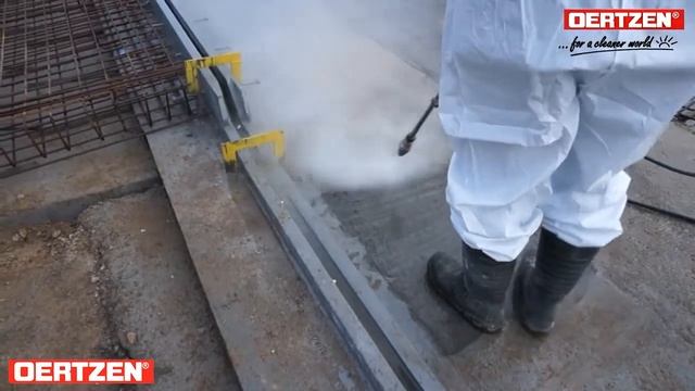 Удаление «цементного молочка» с бетона смотреть онлайн