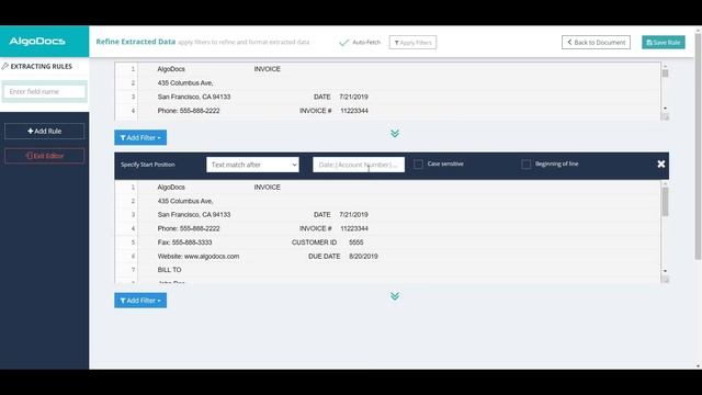 Extract text from pdf or scanned documents using AlgoDocs - Part 1 смотреть онлайн