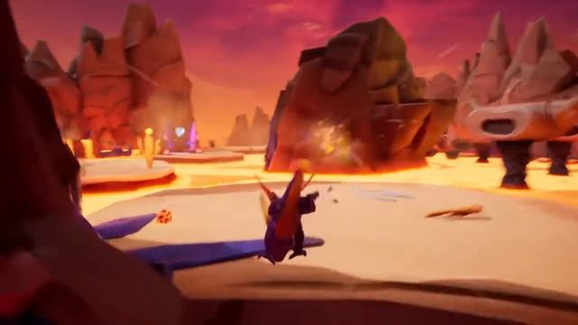 Spyro Ripto's Rage: Skelos Badlands + Glitch