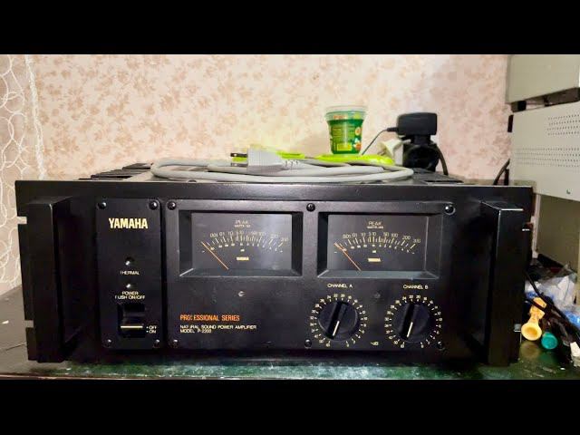 Yamaha P-2200 профилактика часть 1