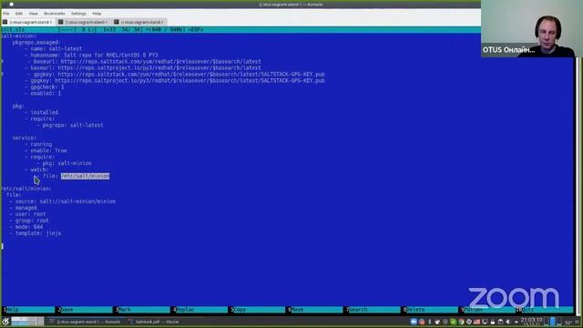 SaltStack. Управление конфигурациями // Демо-занятие курса «Infrastructure as a code» смотреть онлайн